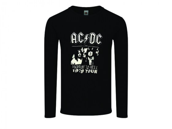 Camiseta AC/DC Highway to Hell 1979 Tour - manga larga mujer