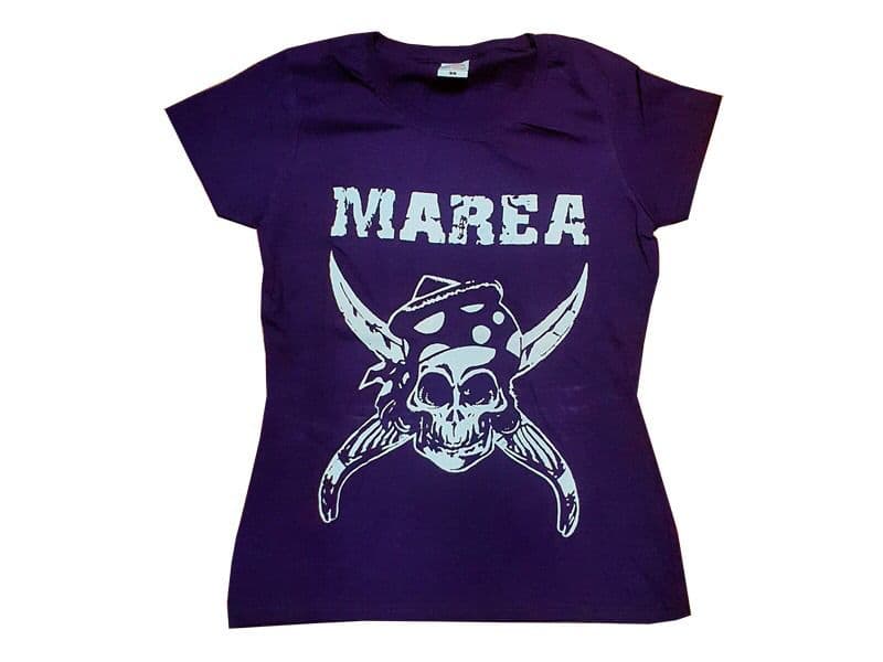 Camisetas Manga Corta Mujer: Camiseta de Mujer Marea Lila