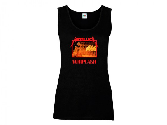 Camiseta tirantes mujer Metallica - Whiplash