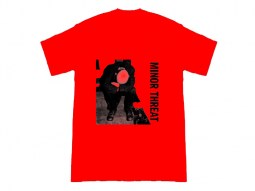 Camiseta Minor Threat roja