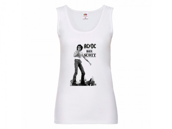 Camiseta mujer tirantes AC/DC Bon Scott