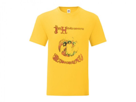 The Jimi Hendrix Are You Experienced Amarilla - camiseta