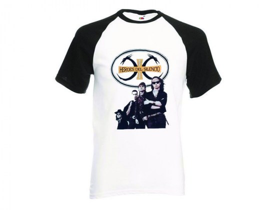 Camiseta Heroes Del Silencio - Entre dos Tierras - tipo beisbol