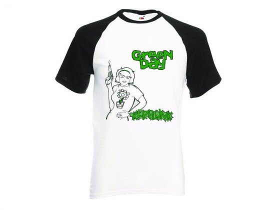 Camiseta Green Day - Kerplunk - beisbol