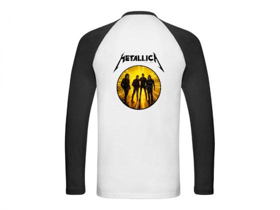 Camiseta tipo beisbol de manga larga de Metallica 72 Seasons Band 