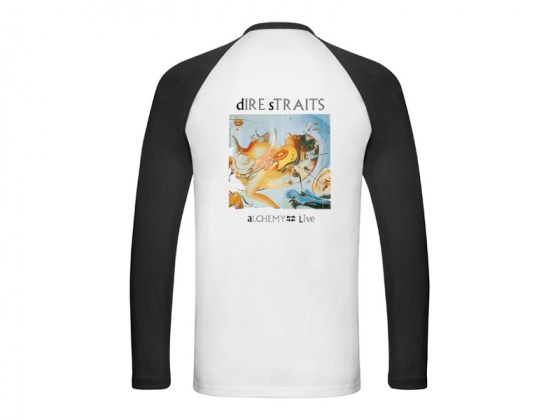 Camiseta manga larga tipo beisbol de Dire Straits - Alchemy