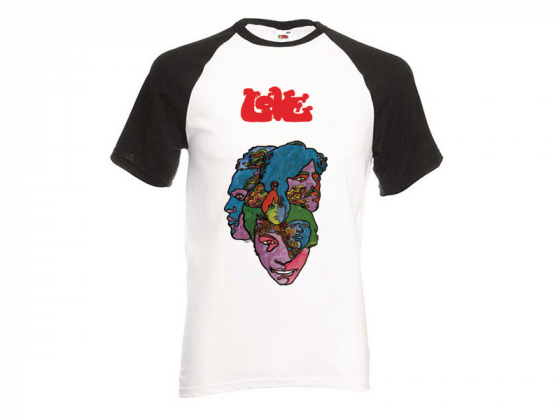 camiseta beisbol Love Forever Changes