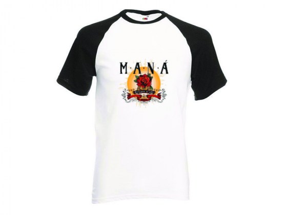 Camiseta Maná - beisbol