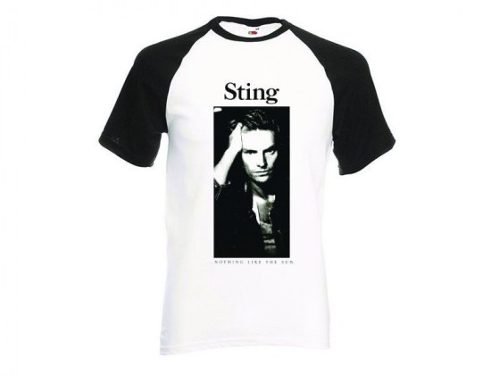Sting - Nothing Like the Sun  - camiseta besibol