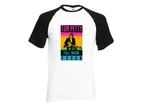 Camiseta Tom Petty - Full Moon Fever - hombre beisbol
