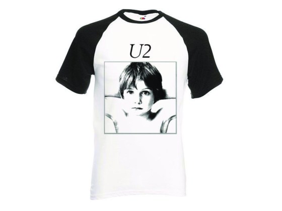 Camiseta U2 - Boy - besibol
