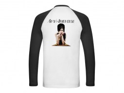 Camiseta Amy Winehouse Manga Larga
