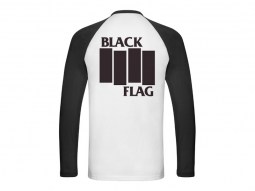 Camiseta Black Flag Manga Larga