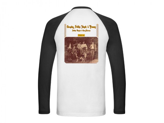 Camiseta Crosby, Stills, Nash & Young Manga Larga