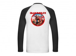 Camiseta Iron Maiden Manga Larga
