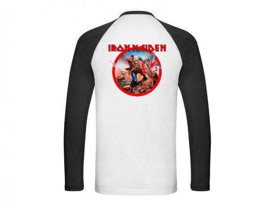 Camiseta Iron Maiden Manga Larga