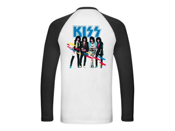 Camiseta Kiss Manga Larga