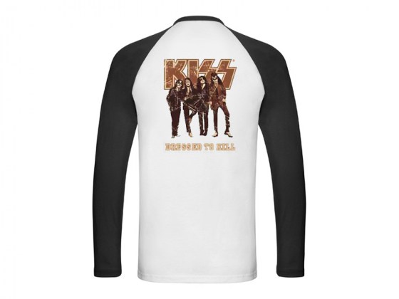 Camiseta Kiss Manga Larga