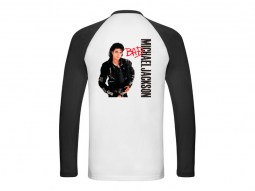 Camiseta Michael Jackson Manga Larga