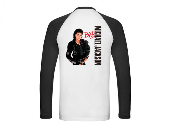 Camiseta Michael Jackson Manga Larga