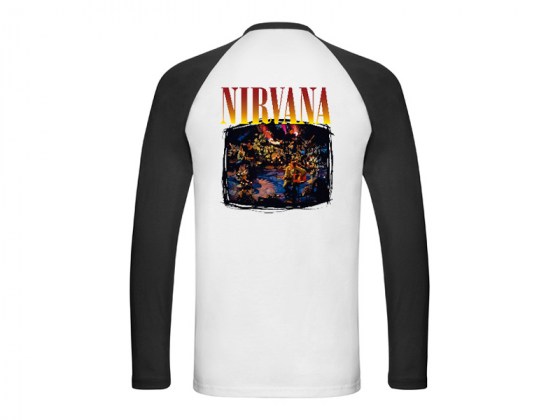 Camiseta Nirvana Manga Larga