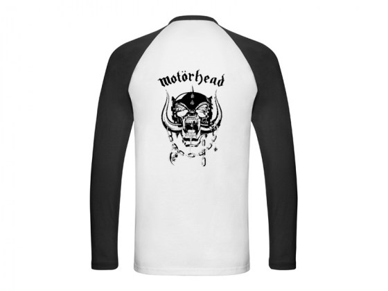 Camiseta manga larga tipo beisbol Motorhead England