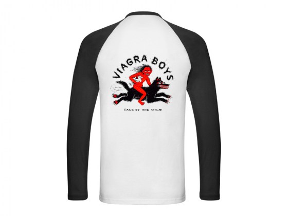 Camiseta tipo beisbol manga larga de Viagra Boys