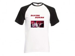 Camiseta  beisbol Duran Duran
