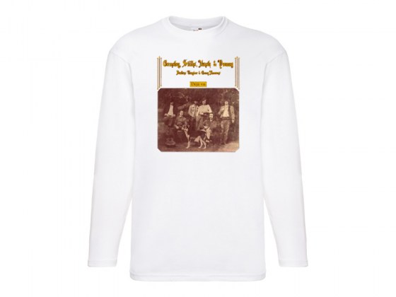 Camiseta Crosby, Stills, Nash & Young Manga Larga