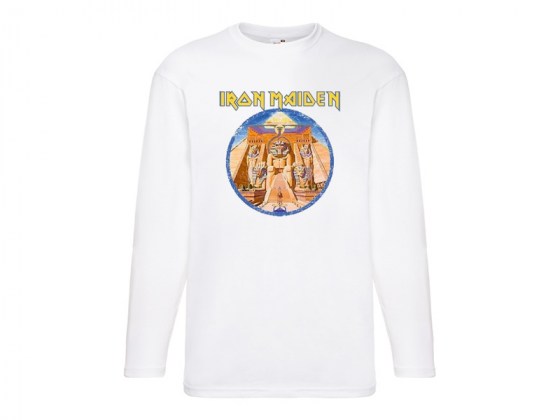 Camiseta Iron Maiden Manga Larga