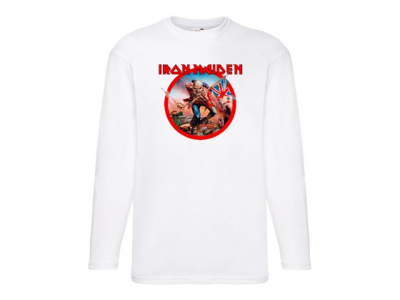 Camiseta Iron Maiden Manga Larga