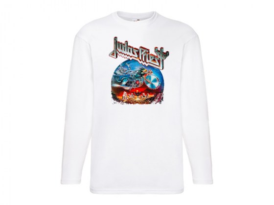 Camiseta Judas Priest Manga Larga