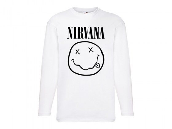 Camiseta Nirvana Manga Larga