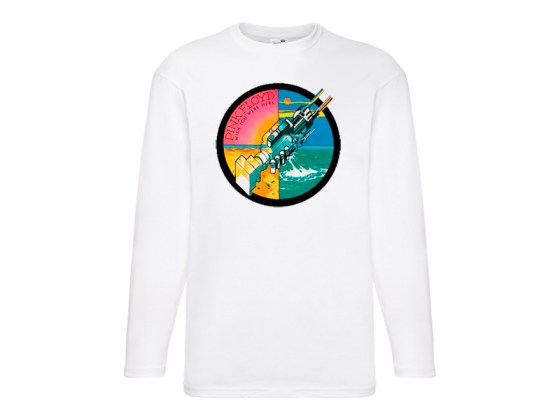 Camiseta Pink Floyd Manga Larga