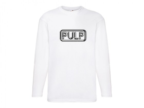 Camiseta Pulp blanca manga larga