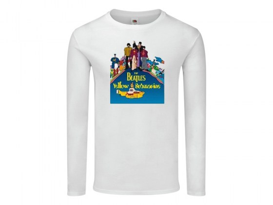 Camiseta The Beatles Manga Larga Mujer