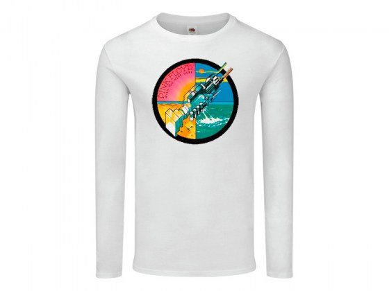 Camiseta Pink Floyd Manga Larga Mujer