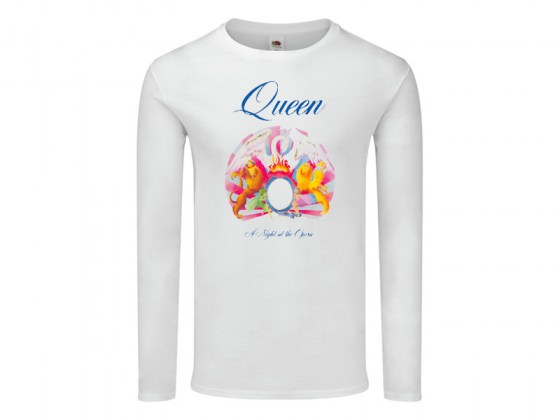 Camiseta Queen Manga Larga Mujer