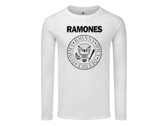  Camiseta Ramones Manga Larga Mujer