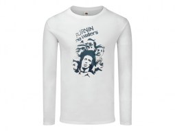 Camiseta The Burning Wailers Manga Larga Mujer