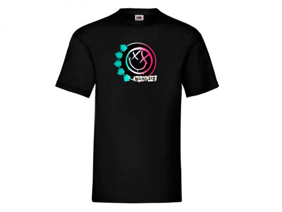 Camiseta para niño de Blink 182 logo colores