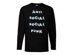 Camiseta Anti Social Manga Larga