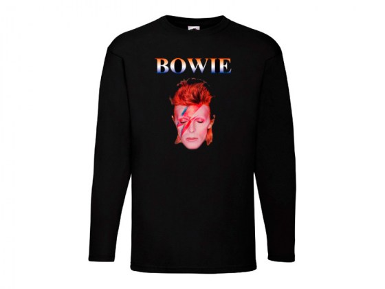 Camiseta David Bowie Manga Larga