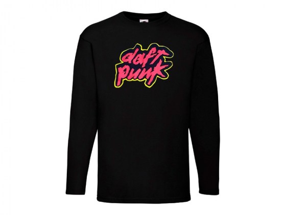 Camiseta Daft Punk Manga Larga