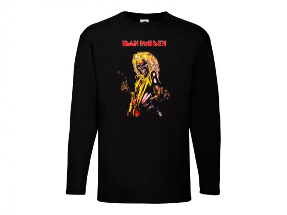 Camiseta Iron Maiden Manga Larga