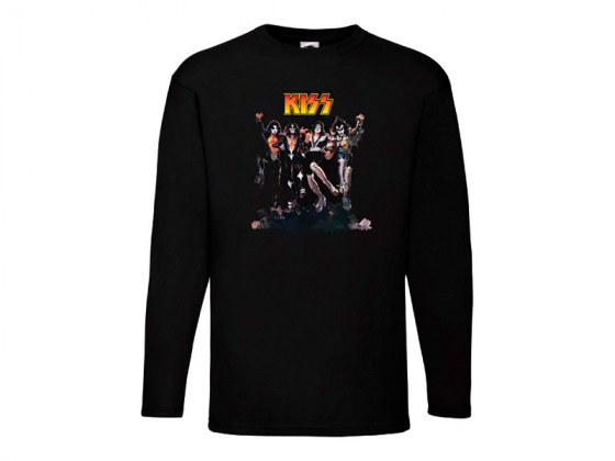 Camiseta Kiss Manga Larga