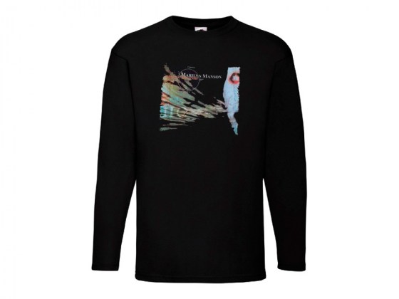Camiseta Marilyn Manson Manga Larga