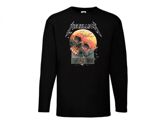 Camiseta Metallica Manga Larga
