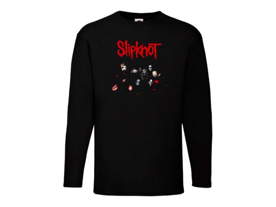 Camiseta Slipknot Manga Larga