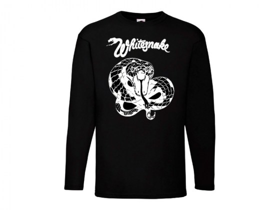 Camiseta Whitesnake Manga Larga